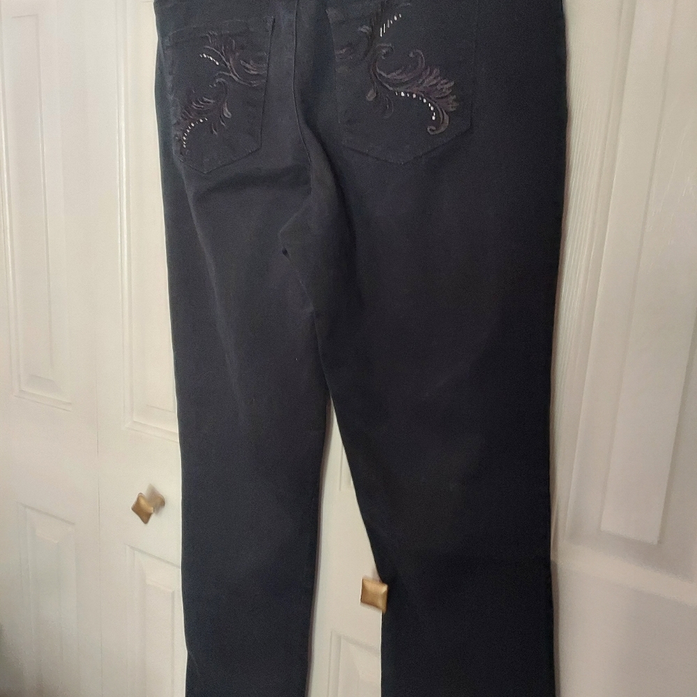 Black denim Lee jeans 16m - Picture 6 of 13